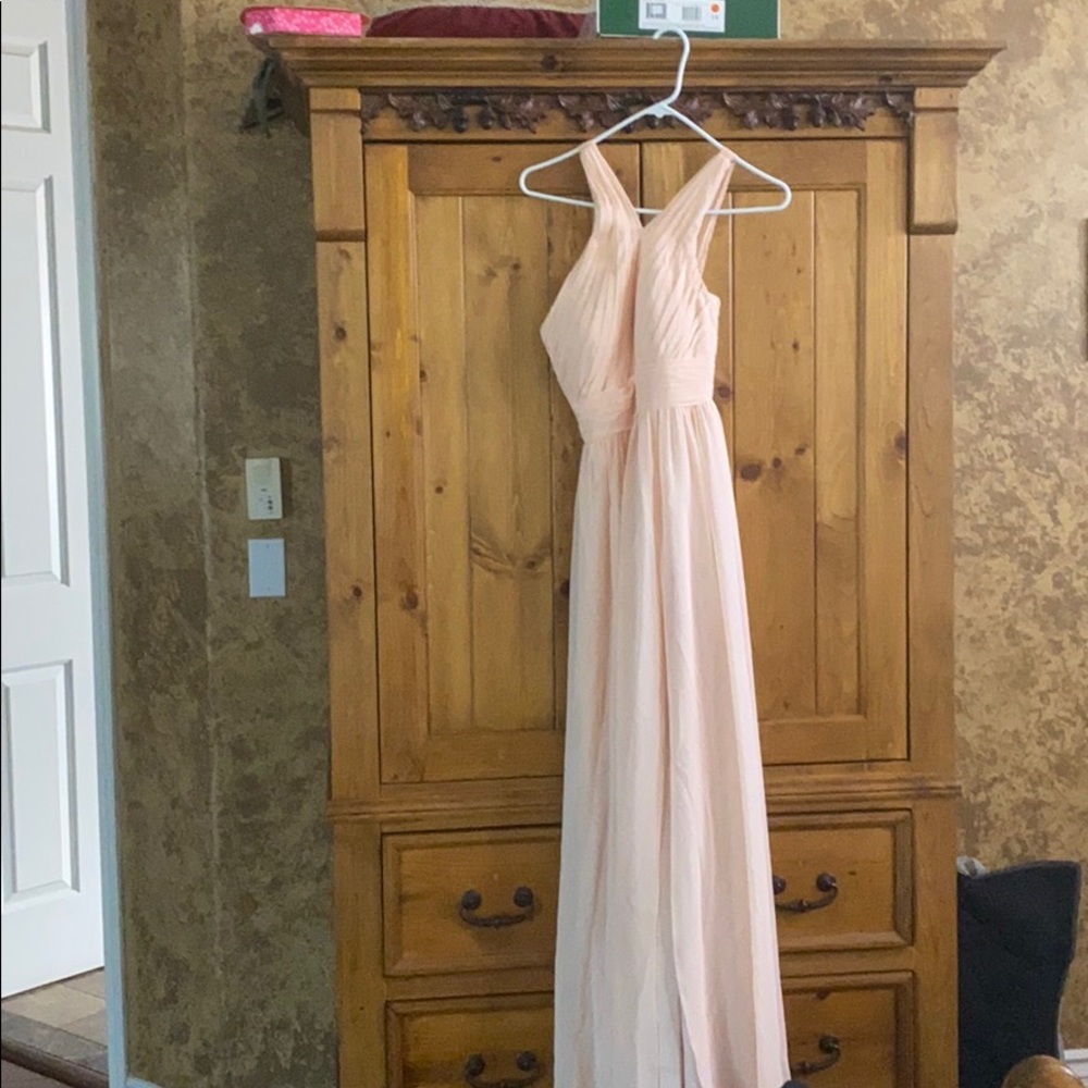 Maxi dress light pink